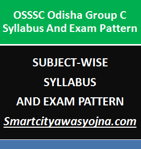 osssc group c syllabus