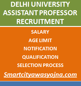 Delhi University Assistant Professor Recruitment