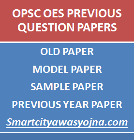odisha oes previous papers