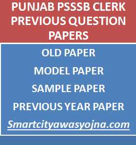 psssb clerk previous papers