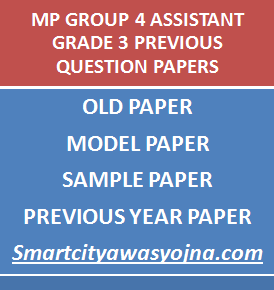 MP Group 4 Assistant Grade 3 Previous Papers