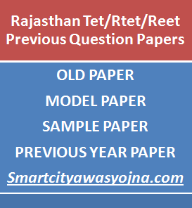 rajasthan tet previous question papers