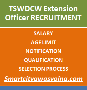 TSWDCW Extension Officer Recruitment